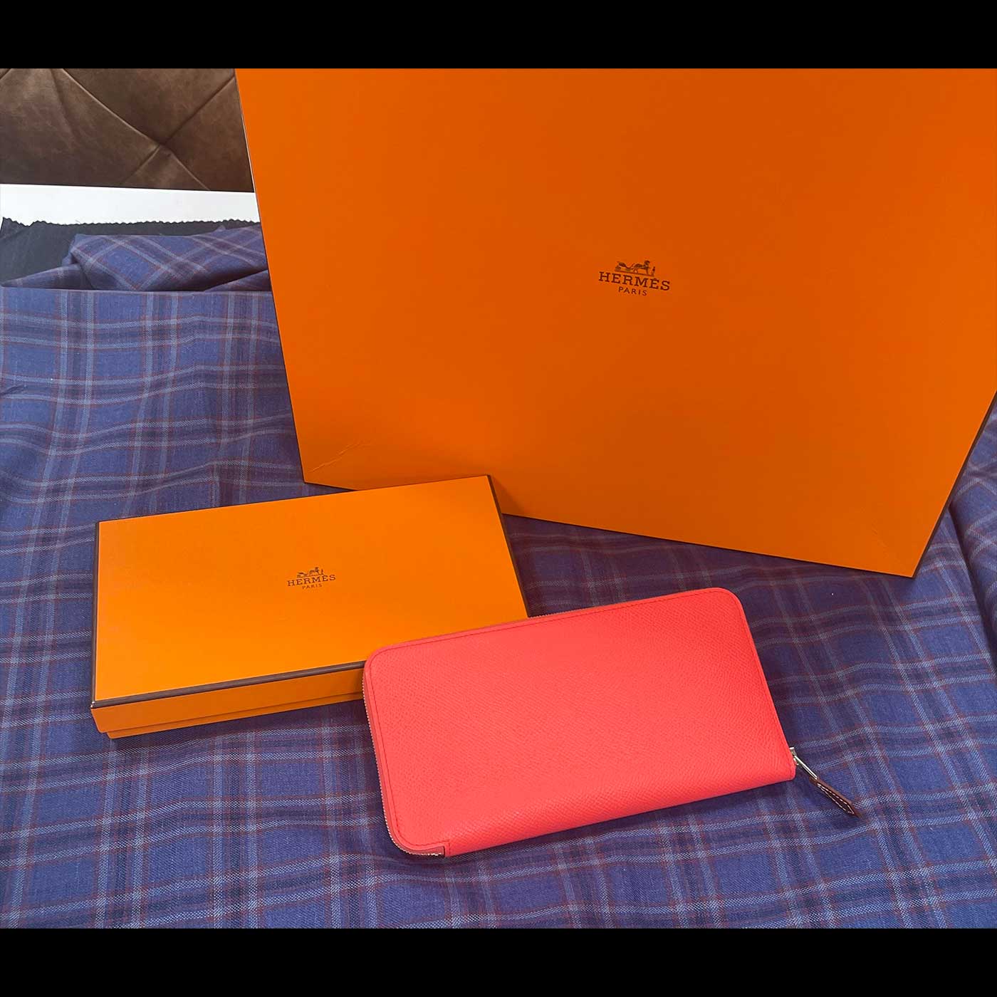ガラスコート-エルメス ウォレット