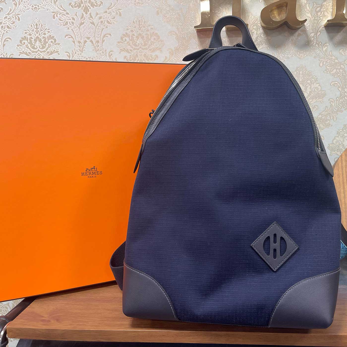 ガラスコーティング-エルメス オールバック（バックパック）