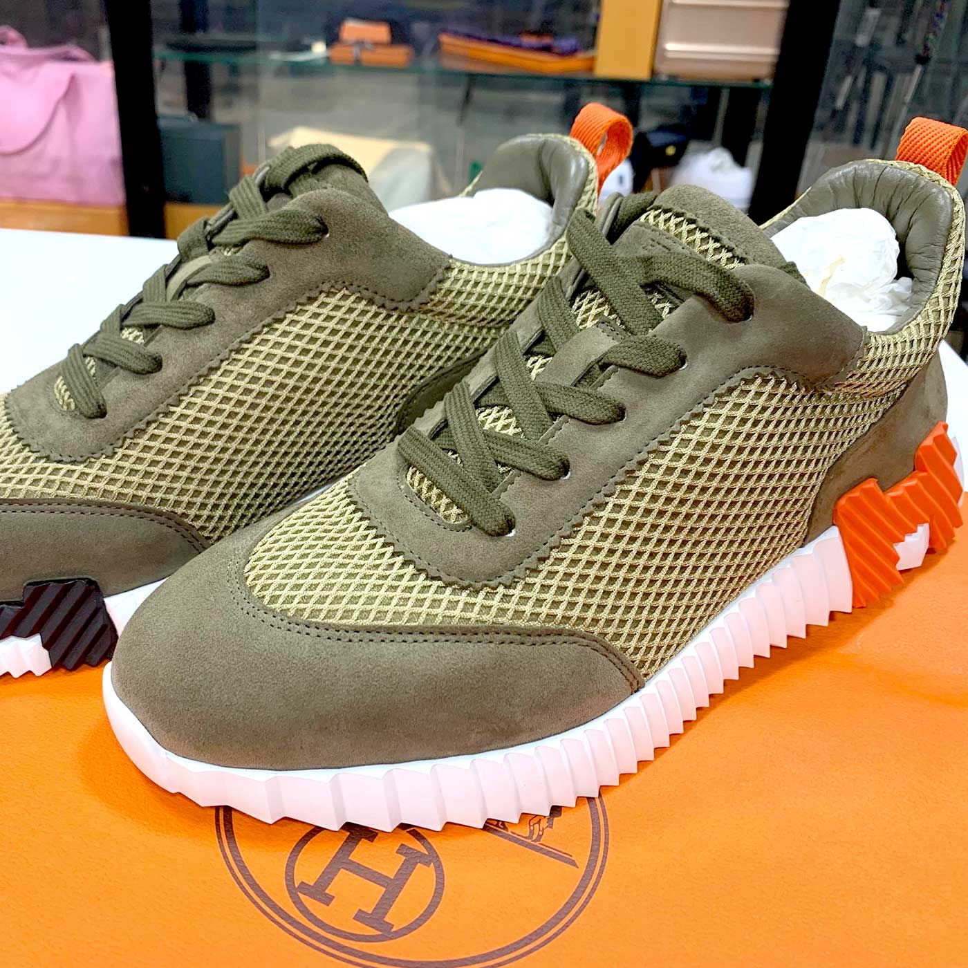 ガラスコーティング エルメス バウンシング